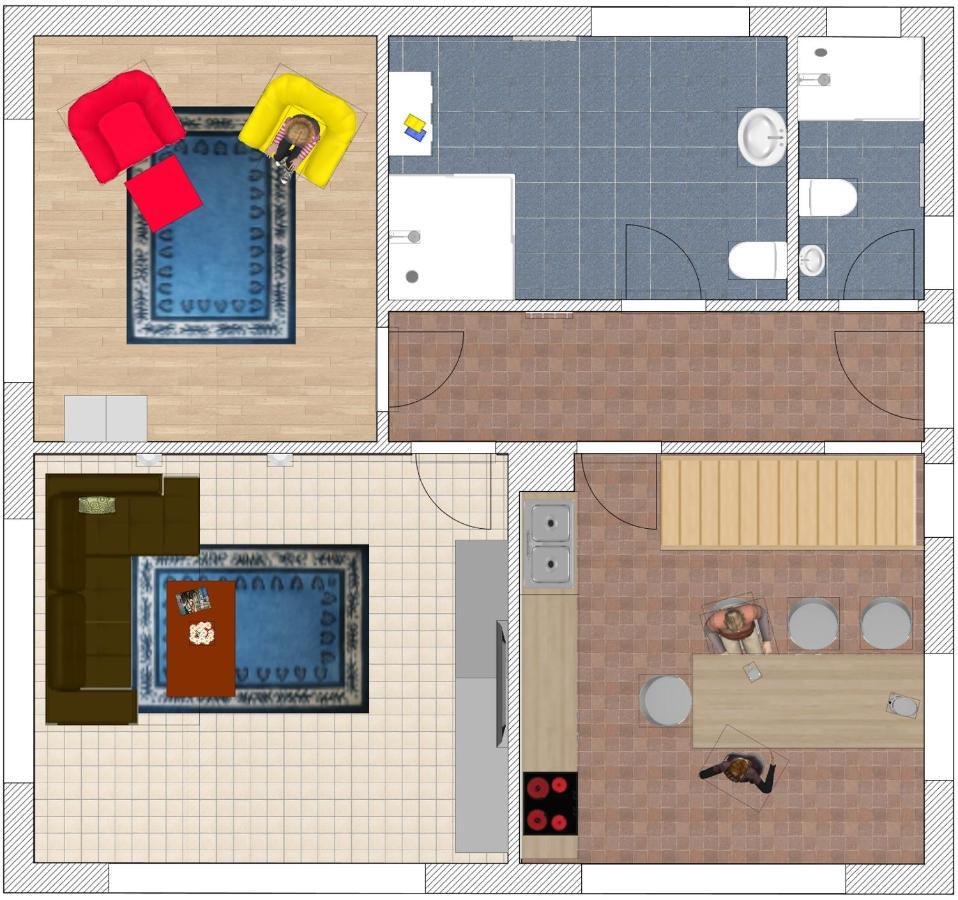 הוילה Wyk auf Föhr Haus 1 מראה חיצוני תמונה